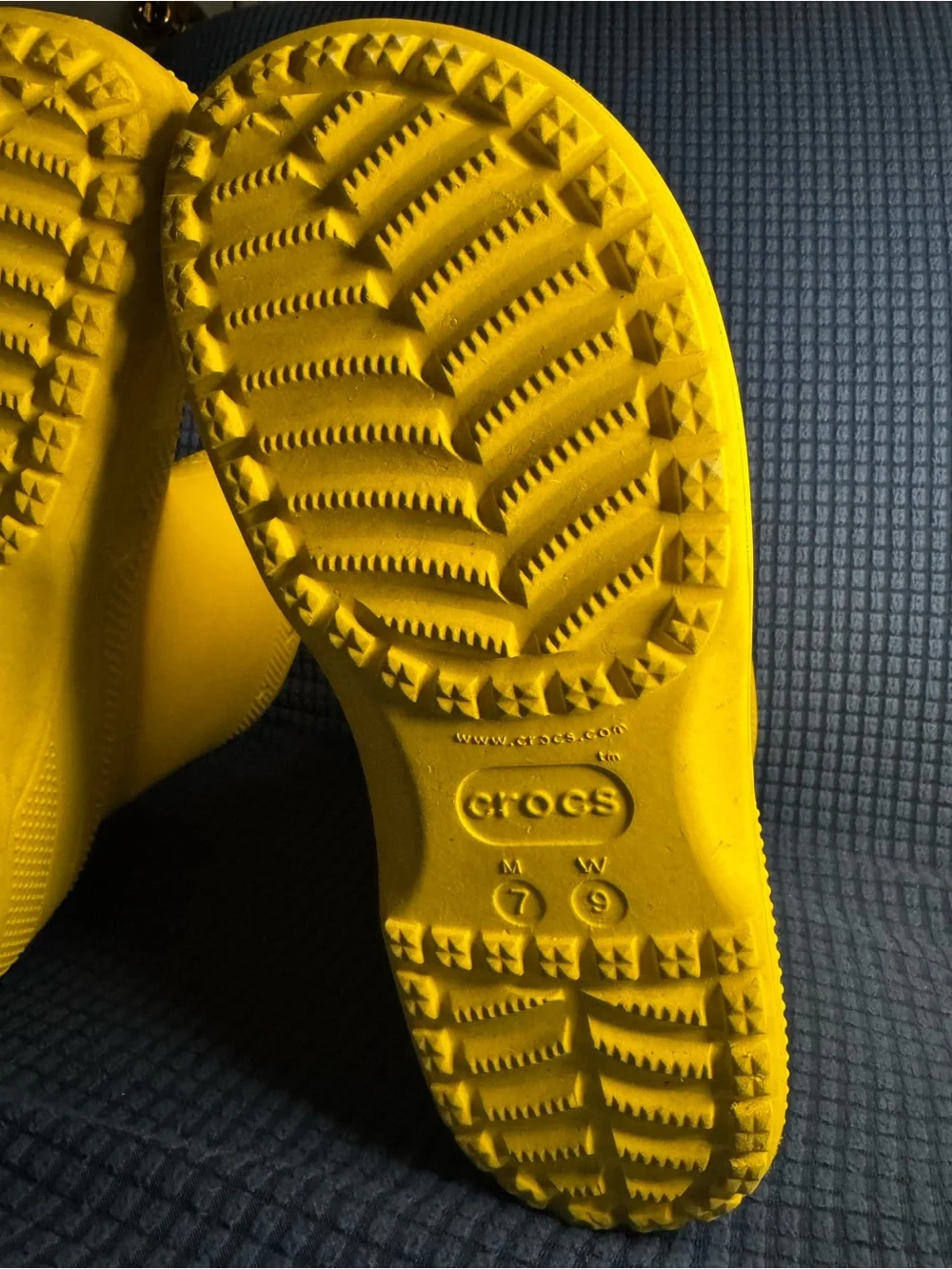 CROCS bright yellow